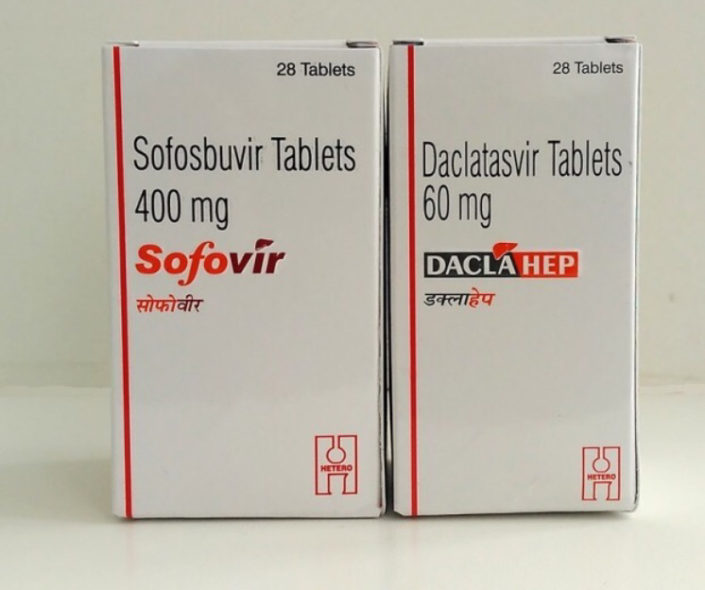 Внешний вид таблеток Sofosbuvir
