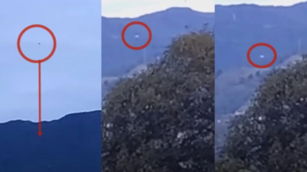 В Колумбии видели два НЛО, меняющие цвет при полете. ВИДЕО