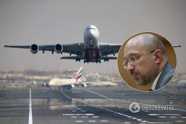 Шмыгаль рассказал, когда Украина официально возобновит авиасообщение