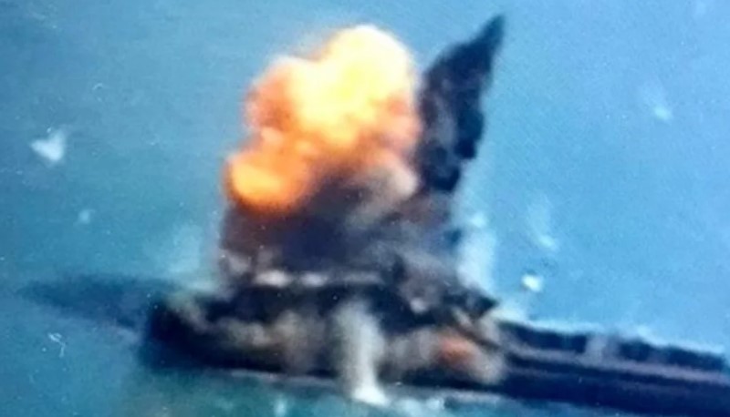 На ВИДЕО показали поражение цели ракетой "Нептун"