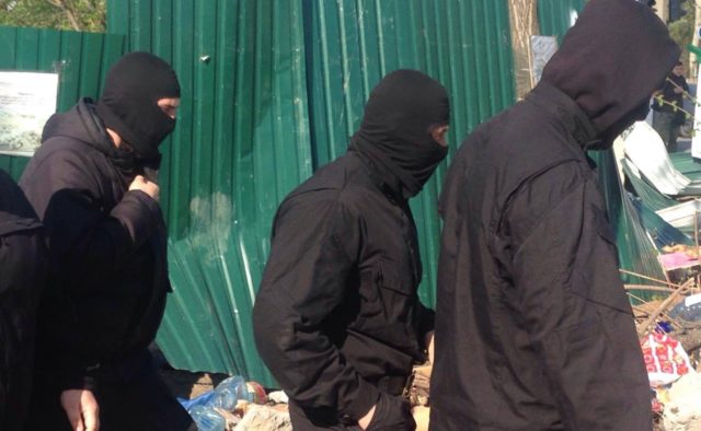 В центре Минска замечены "титушки". ФОТО