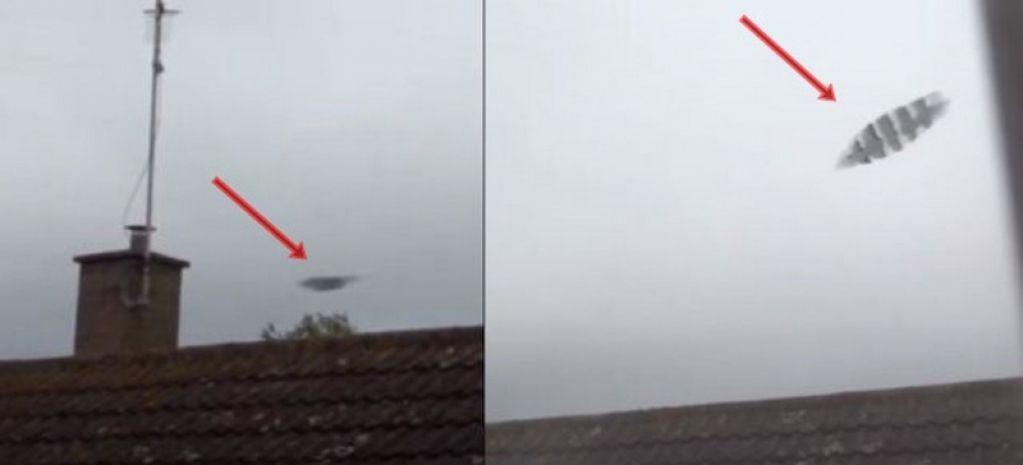 Над Кембриджем во время грозы видели странный НЛО. ВИДЕО