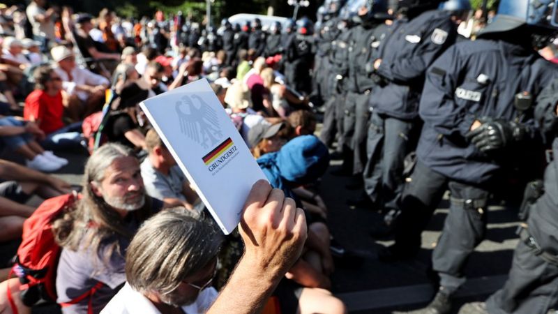 Протест в Берліні 1 серпня