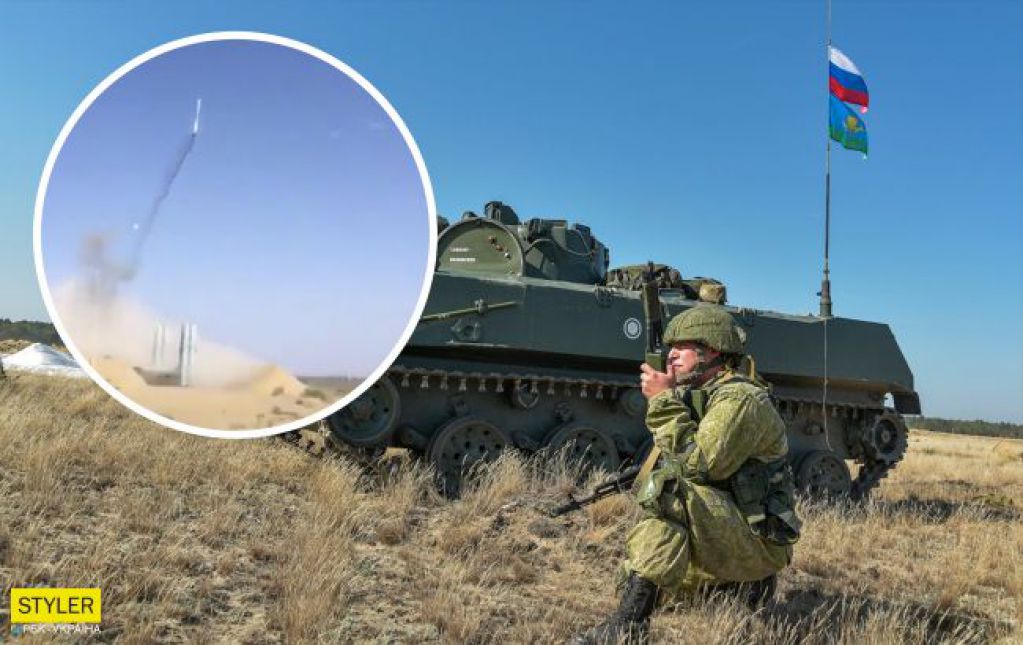 В РФ на учениях упала ракета: военные с матом разбегались по сторонам. ВИДЕО