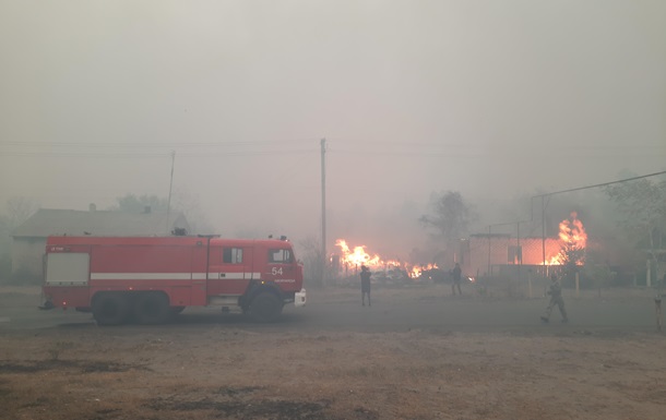 На Луганщине объявили ЧС из-за пожаров
