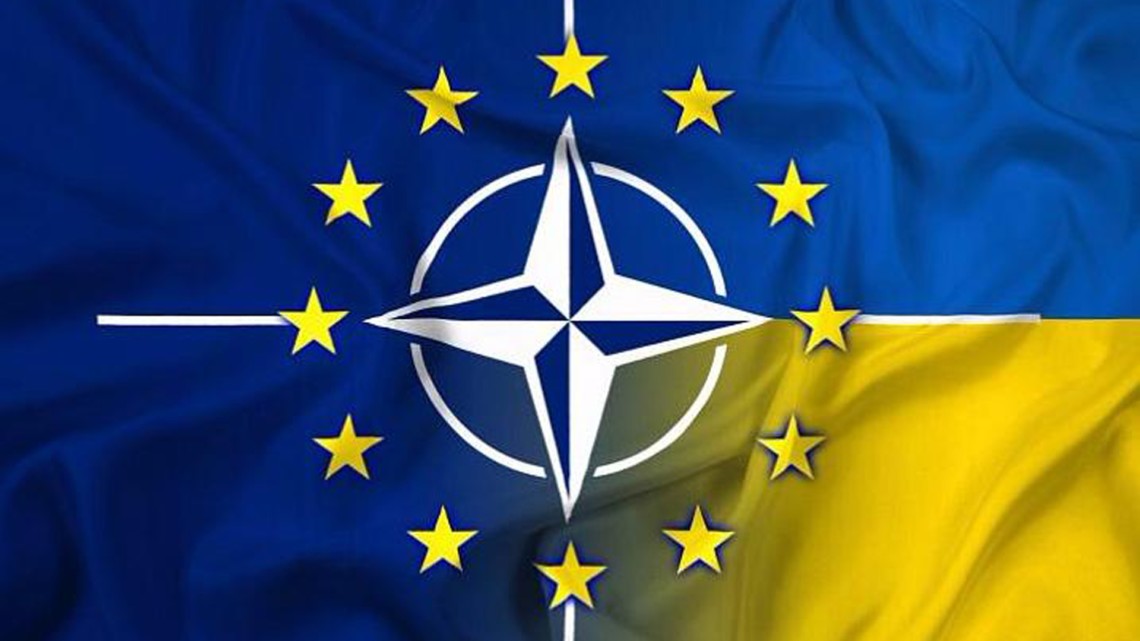 Большинство украинцев поддерживают идею вступления Украины в ЕС и НАТО