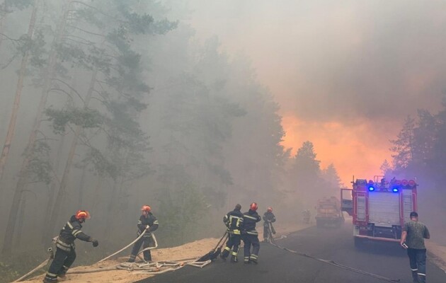 Все пожары на территории Луганской области ликвидированы
