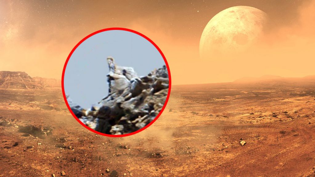 На Марсе нашли статуи, похожие на египетских сфинксов