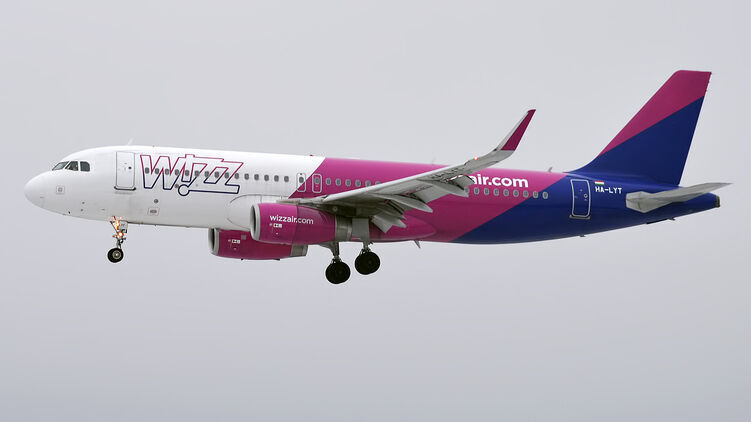 Wizz Air в ноябре отменяет двадцать рейсов из Украины