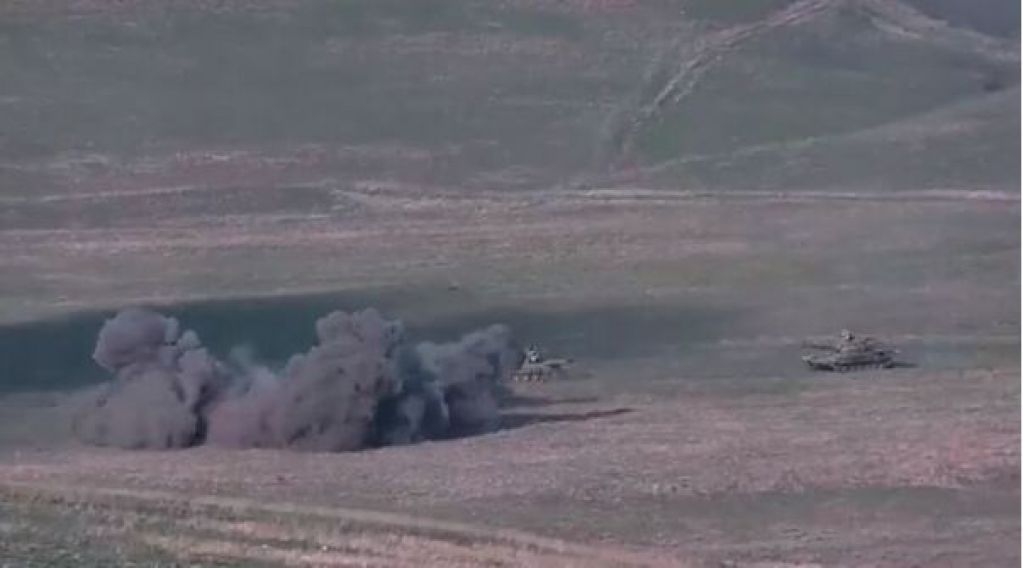 В армянской армии большие потери в артиллерии и пехоте. ВИДЕО