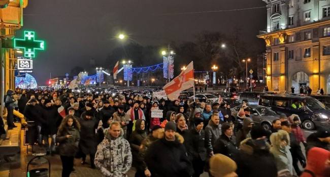 В Минске собирают "Партизанский Марш"