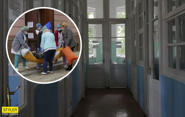 Больных с COVID-19 носят на простынях: кадры ужасов больницы в Черновцах
