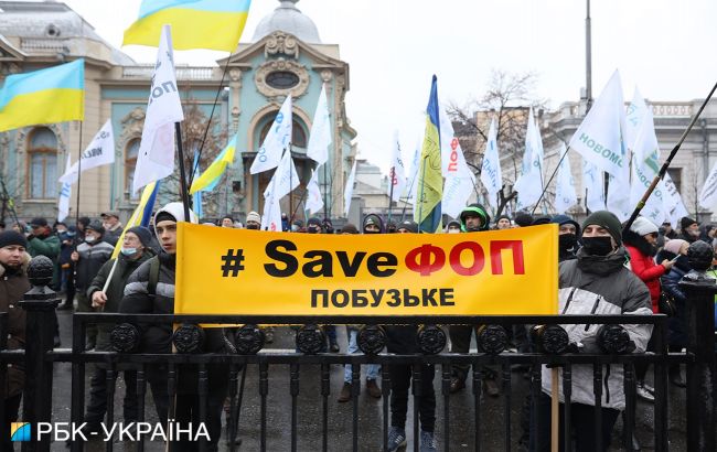 Протесты ФОПов остановят движение транспорта в центре столицы 