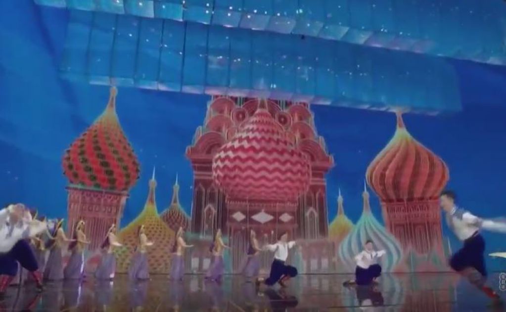 Китайцы показали гопак - "русский танец". ВИДЕО