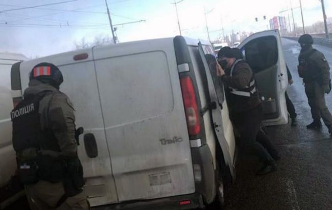 В Киеве силовики устроили засаду для банды наркоторговцев