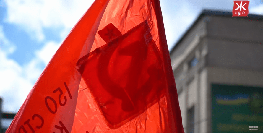 Жители Житомира оригинально обошли запрет на советскую символику