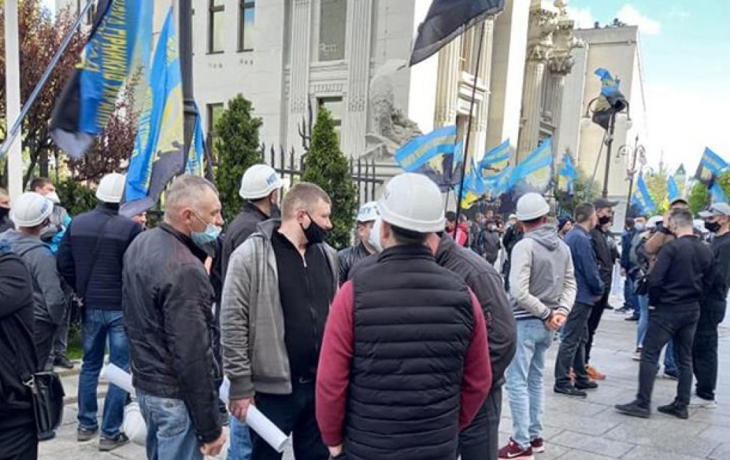 У шахтеров лопнуло терпение: Киев опять захлестнули акции протеста. ВИДЕО