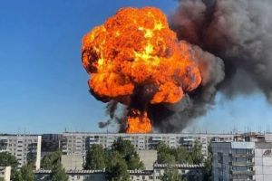 Взрыв на АЗС