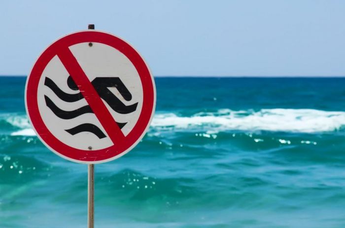 Запрет купания в море