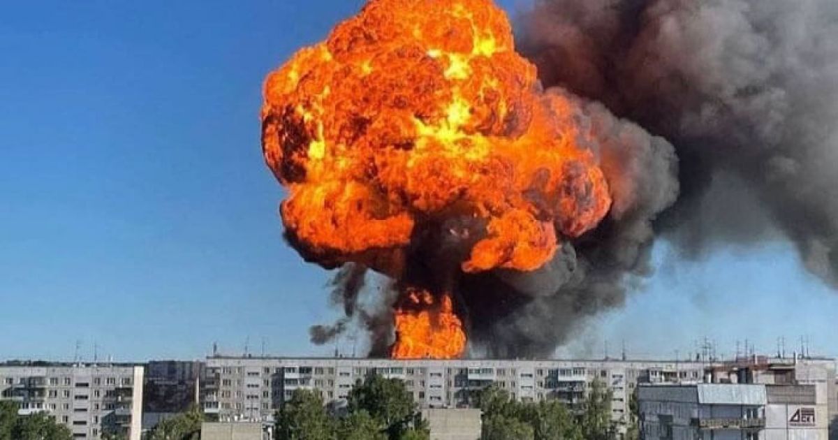 Взрыв на АЗС