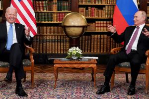 Джо Байден и Владимир Путин