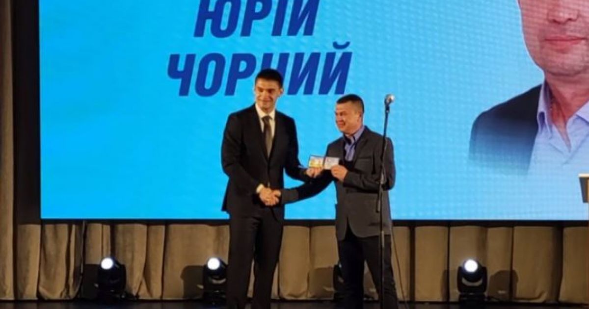Депутат Мелитопольского городского совета и экс-советник спецслужбы СБУ Юрий Черный