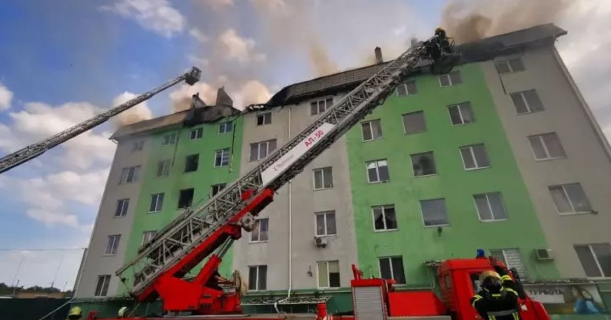 взрыв под Киевом