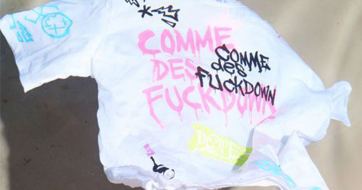 Футболки Comme des Fuckdown