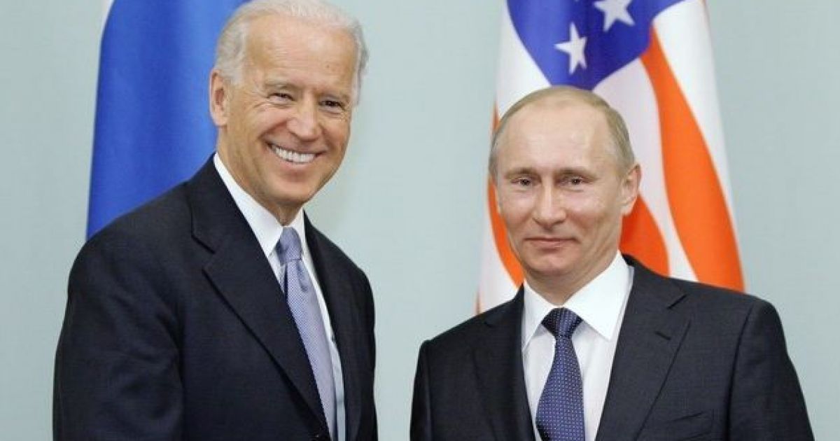 Путин, Байден