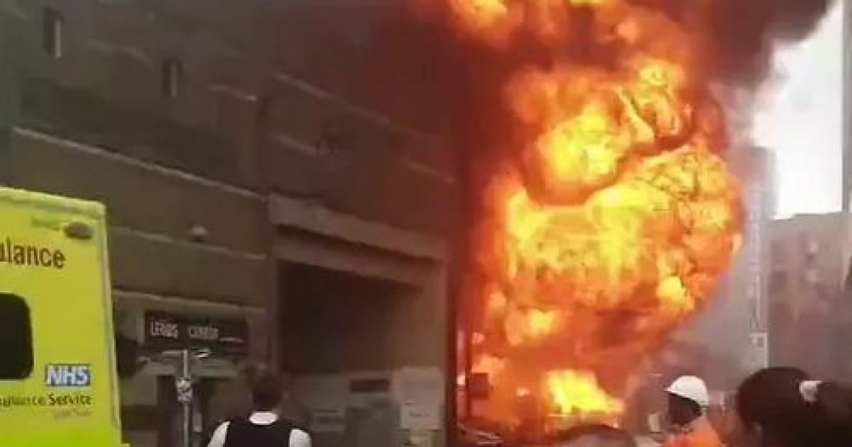 взрыв в Лондоне