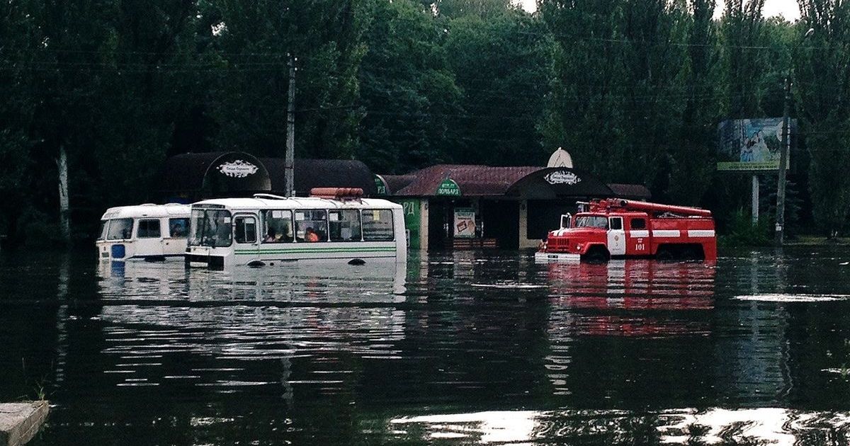 Черкассы потоп
