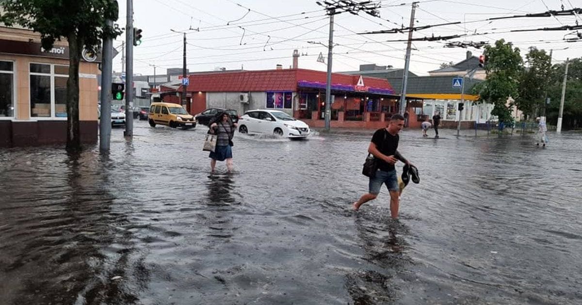 Непогода в Житомире