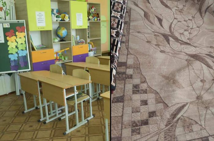 Из-за ковра в запорожской школе произошел скандал