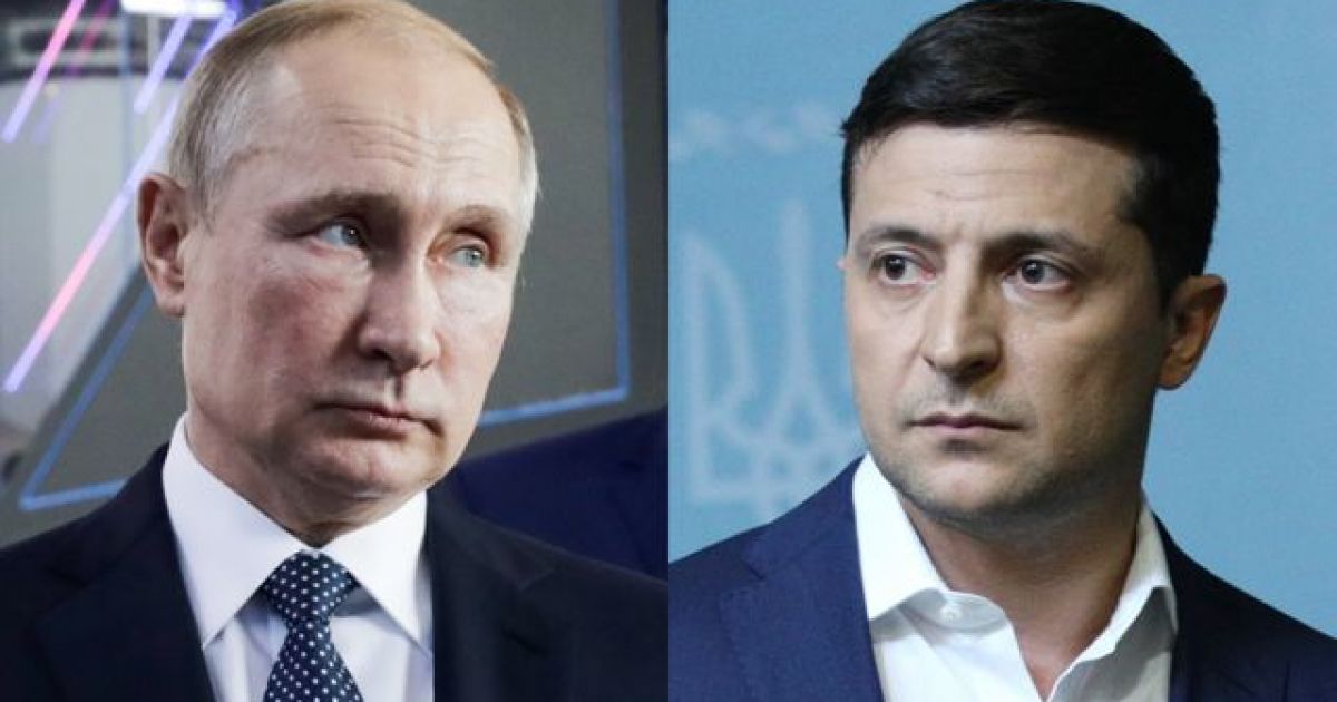 Путин и Зеленский