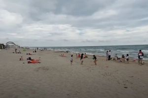 пляж в Крыму