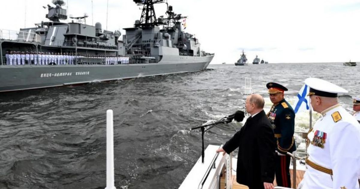 Путин на в Калининграде
