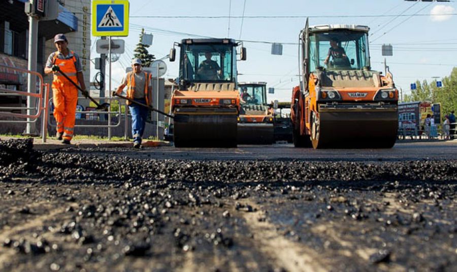 строительство дороги