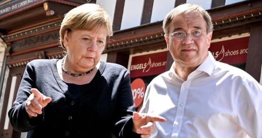Меркель и Лашет