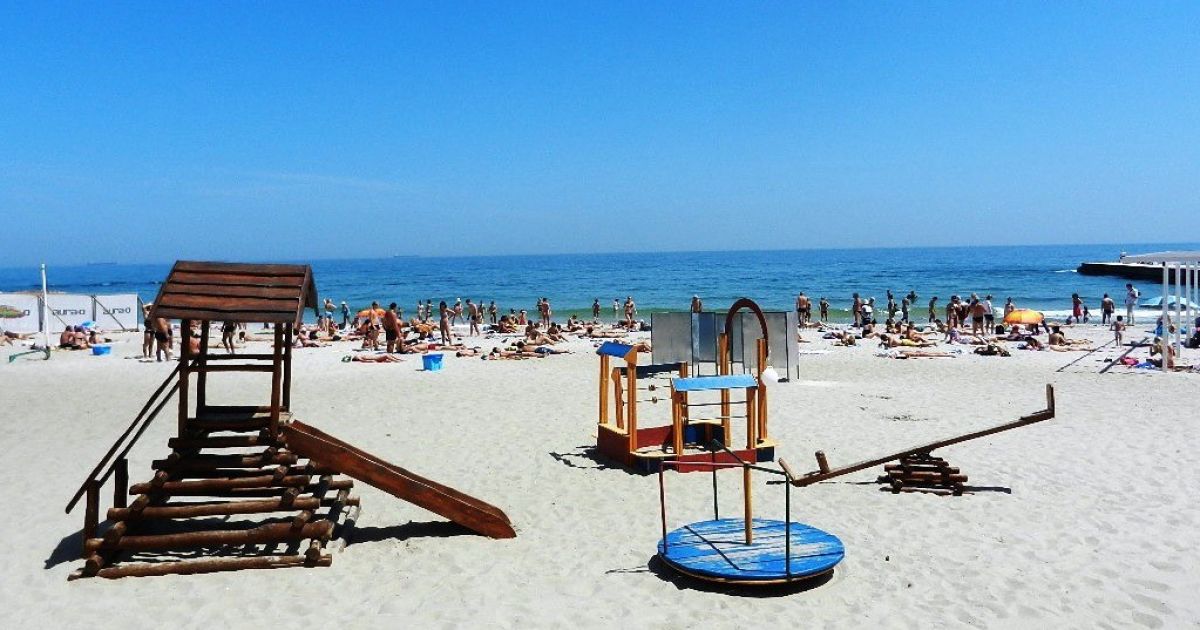 Пляж в Одессе