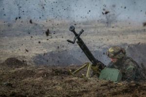 Военные в зоне ООС