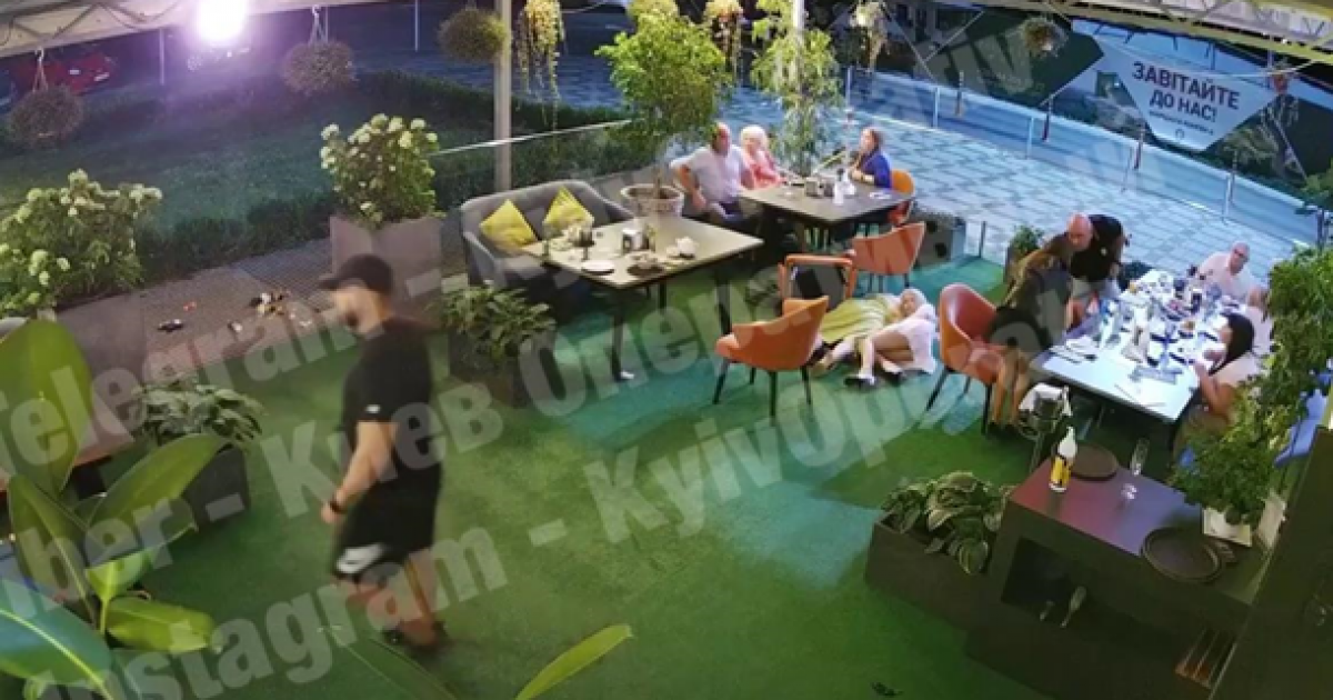 Стрельба в киевском ресторане