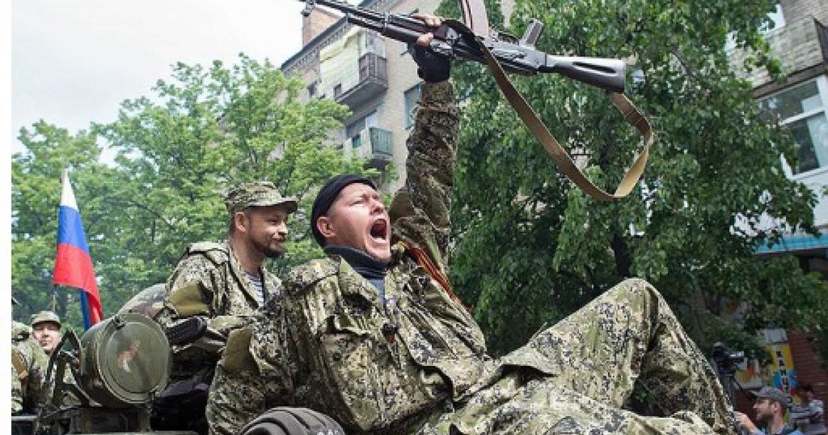 Боевики на Донбассе