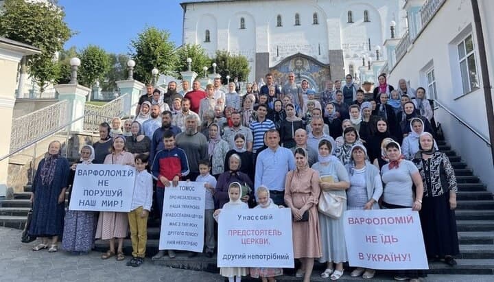Верующие УПЦ в Тернопольской области выступили против приезда патриарха Варфоломея