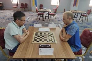 Финальный поединок за звание чемпиона Европы по шашкам