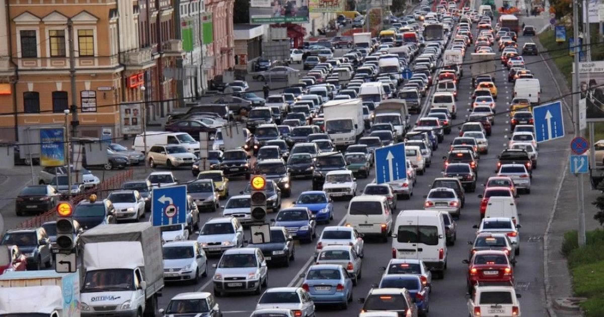 Пробки в Киеве