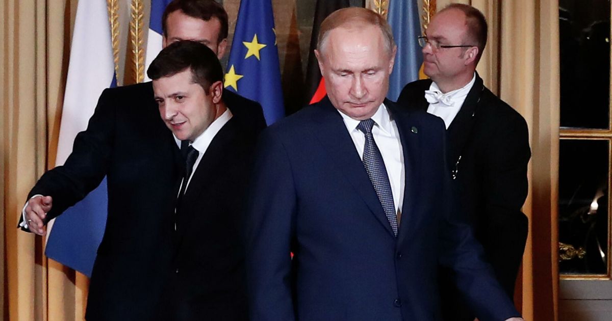 Владимир Зеленский и Владимир Путин