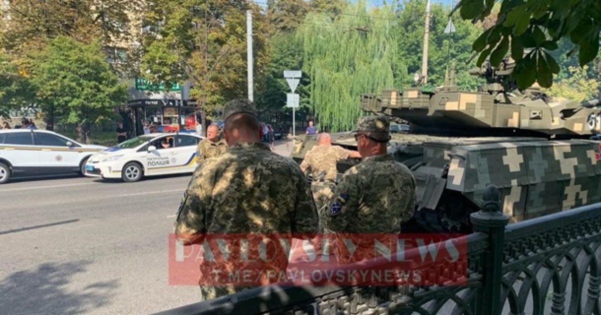 Сломавшийся танк