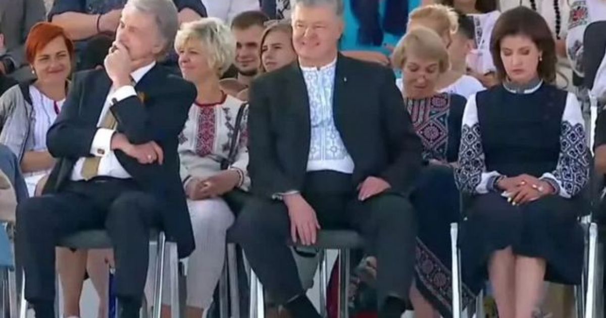 Порошенко на параде