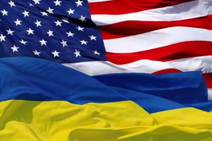 Украина, США, флаг