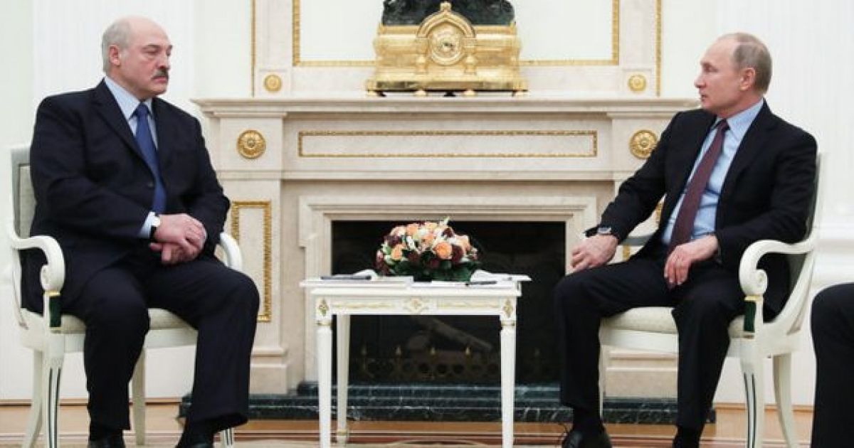 Путин и Лукашенко